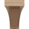 Ekena Millwork 5"W x 30"D x 10"H Thin Helena Rough Cedar Woodgrain TimberThane Corbel, Primed Tan CORUR05X30X10HELRCPR - alternate 3